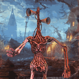 Game cover Siren Head Game Haunted House