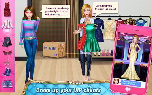Screenshot Stylist Girl: Make Me Fabulous