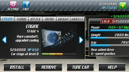 Screenshot Drag Racing