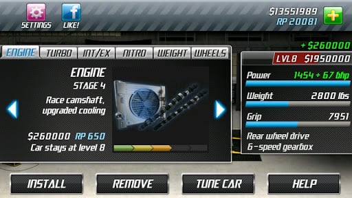 Screenshot Drag Racing