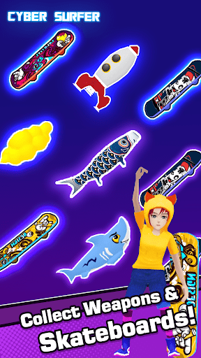 Screenshot Cyber Surfer: Beat&Skateboard