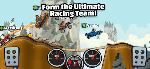 Screenshot Hill Climb Racing 2