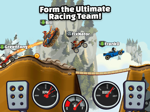 Screenshot Hill Climb Racing 2
