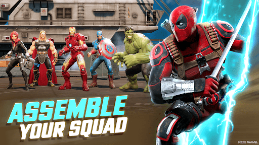 Screenshot MARVEL Strike Force: Squad RPG