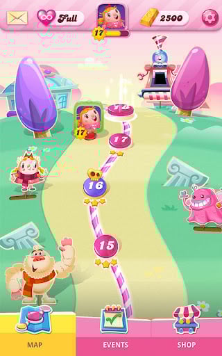 Screenshot Candy Crush Saga