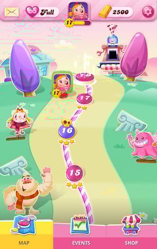 Screenshot Candy Crush Saga