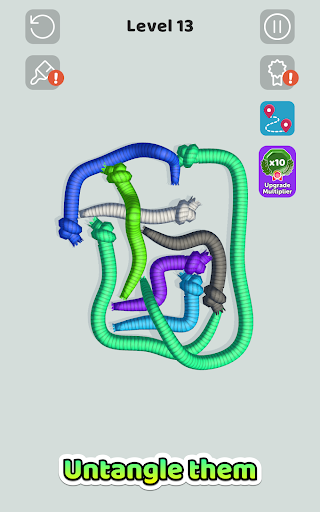 Screenshot Tangled Snakes