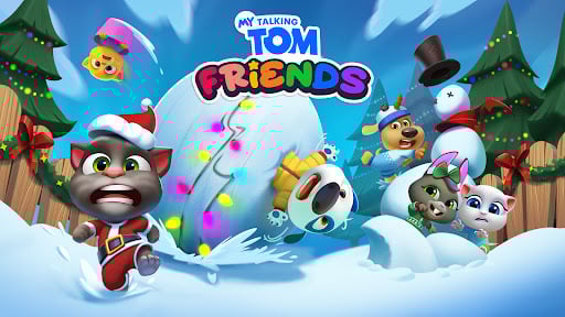 Screenshot My Talking Tom Friends