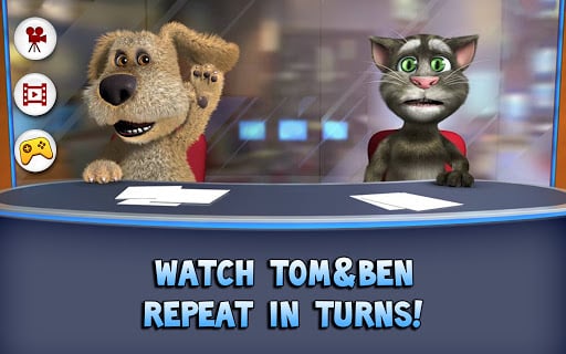 Screenshot Talking Tom & Ben News