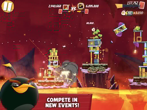 Screenshot Angry Birds 2
