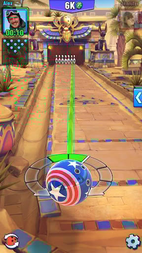 Screenshot Bowling Crew — 3D bowling game