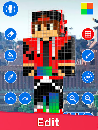 Screenshot 3D Skins Maker for Minecraft