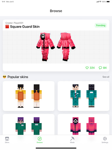 Screenshot 3D Skins Maker for Minecraft