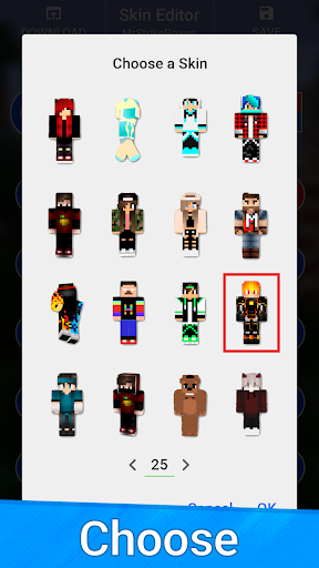 Screenshot 3D Skins Maker for Minecraft