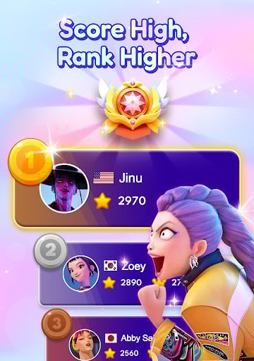 Screenshot Kpop Tiles: Piano Rhythm Game