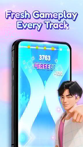 Screenshot Kpop Tiles: Piano Rhythm Game