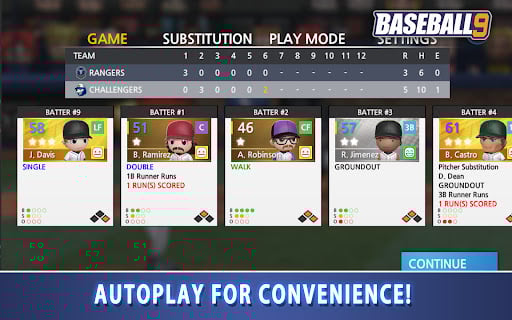Screenshot BASEBALL 9